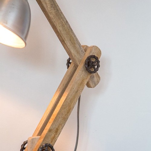 Scandinavisch industriële tafellamp Genius