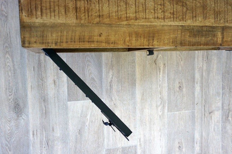 TV meubel hout en metaal BROOKLYN 150 cm