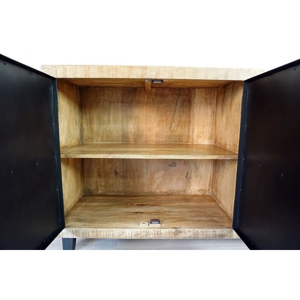 Grand buffet industriel bois et métal Broolyn