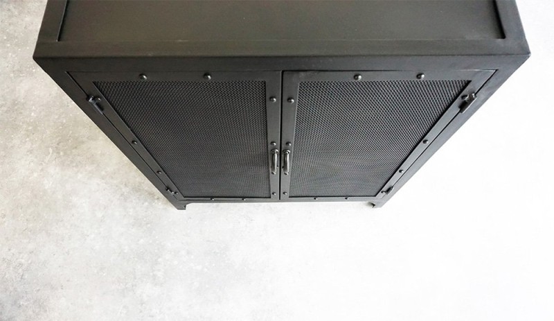 Industrieel metalen dressoir Chicago