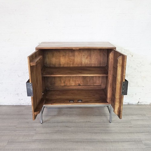 Petit buffet bois métal industriel CHIC