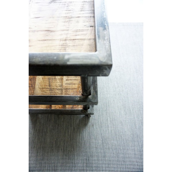 Industriële serveertafel met 3 draagvlakken