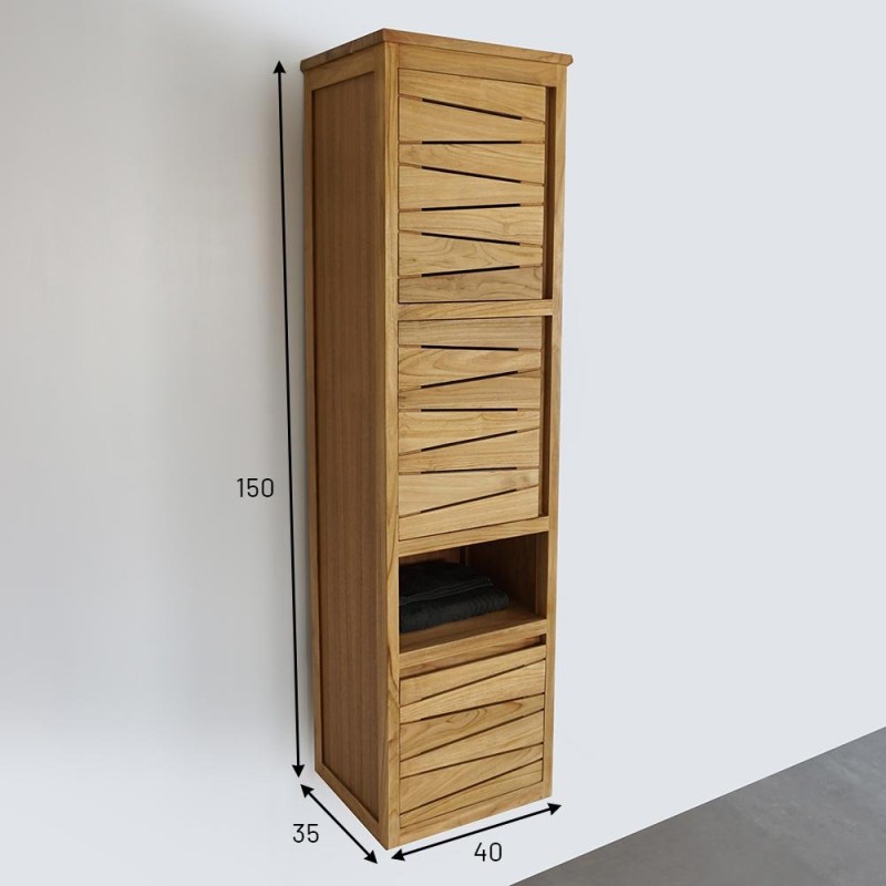 Opbergkolom voor badkamer - Harmony