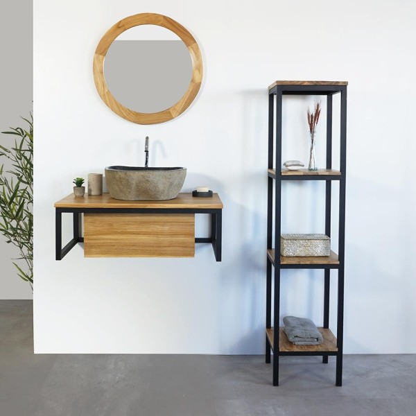 Meuble de salle de bain 80 cm - Loft