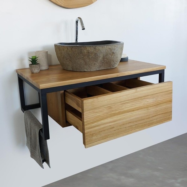 Meuble de salle de bain 80 cm - Loft