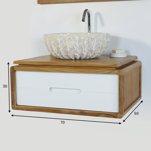 Badkamermeubel 70 cm - Duo