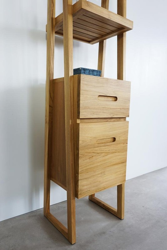 Opbergkolom voor badkamer - Mizu