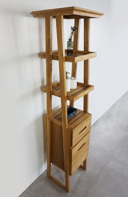 Opbergkolom voor badkamer - Mizu