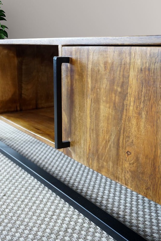 Industrieel TV meubel 160 cm - Denver