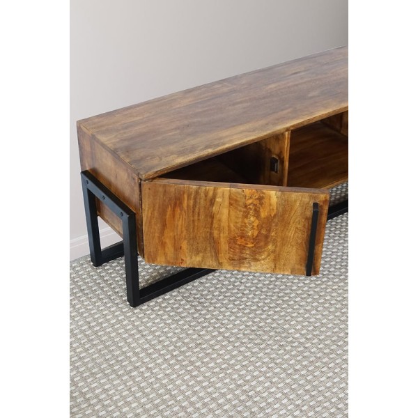 Industrieel TV meubel 160 cm - Denver