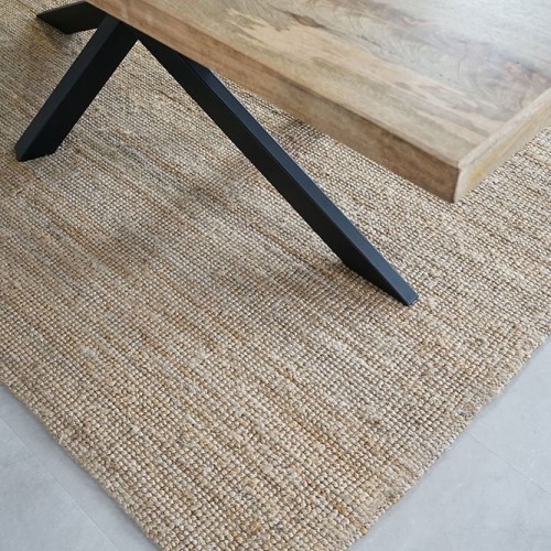 Massief houten en metalen tafel - Mikado
