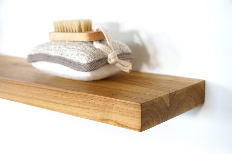 Teakhouten plank van 140 cm