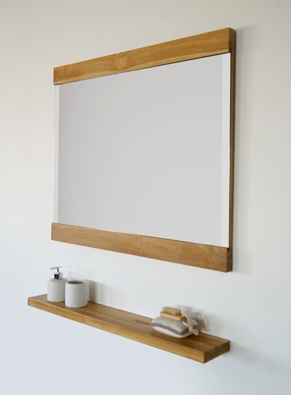 Teakhouten plank van 140 cm