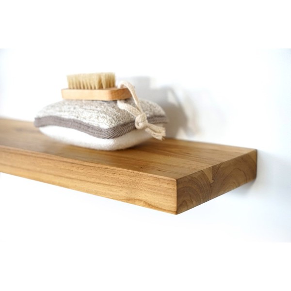 Teakhouten plank van 80 cm