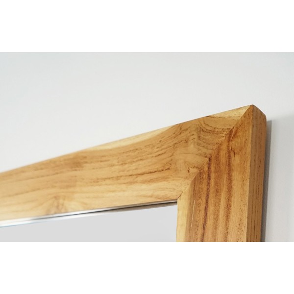 Miroir 140 cm cadre en bois