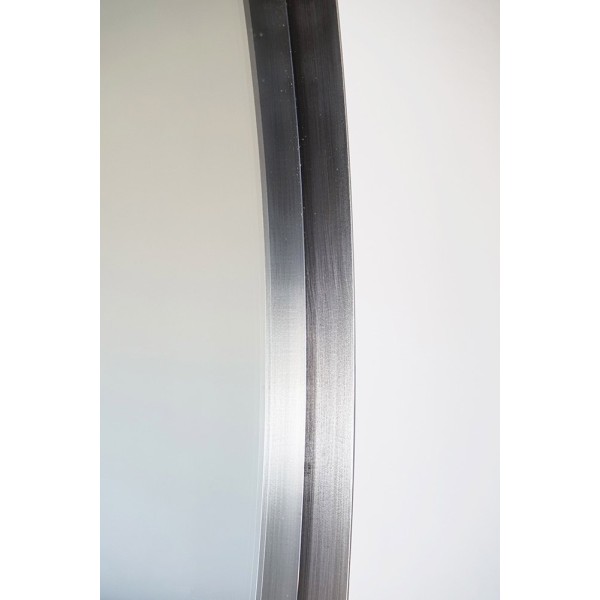 Ronde spiegel 70 cm met metalen frame