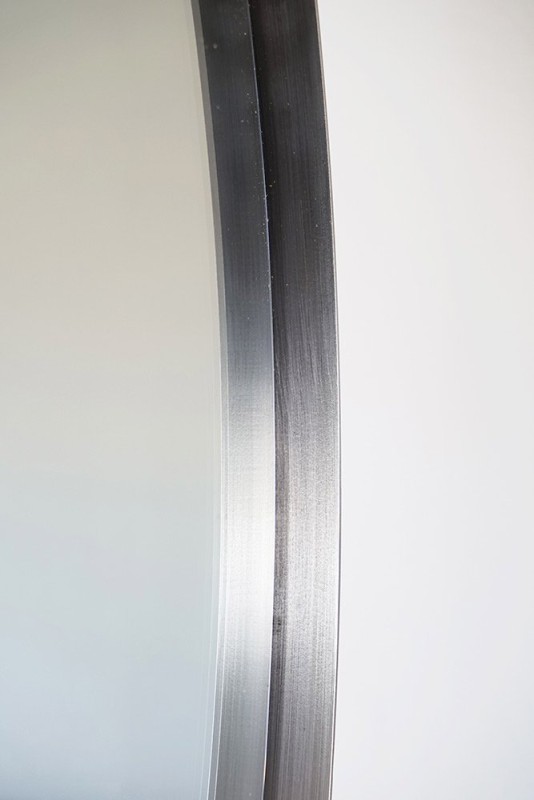 Ronde spiegel 70 cm met metalen frame