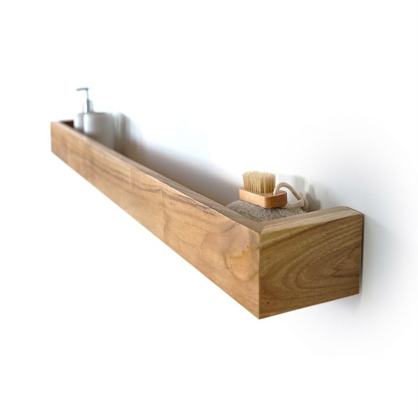 Teakhouten plank van 120 cm