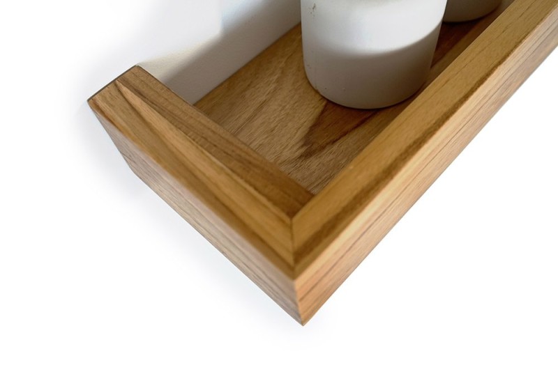 Teakhouten plank van 120 cm
