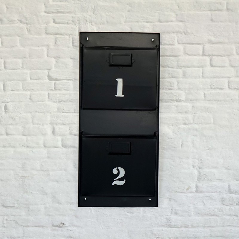 Industriële magazine houder zwart