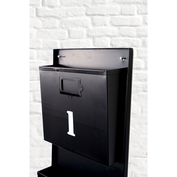 Industriële magazine houder zwart
