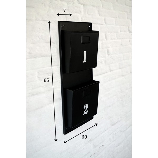 Industriële magazine houder zwart
