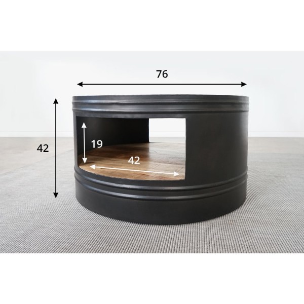 Lage vintage tafel "Bric et broc"