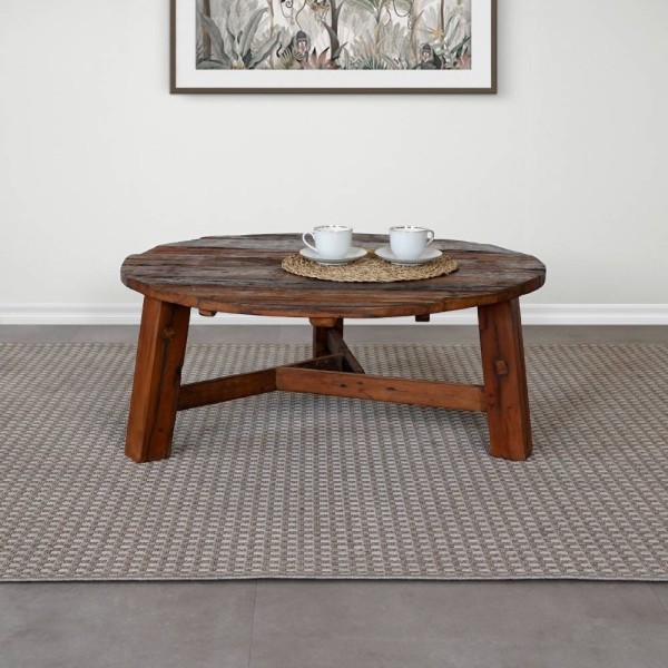 Salontafel met teruggewonnen hout - Reborn