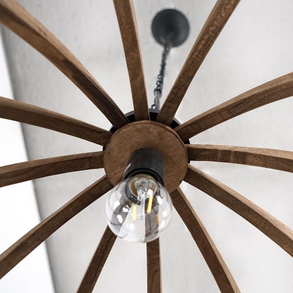 houten hanglamp - Dublin