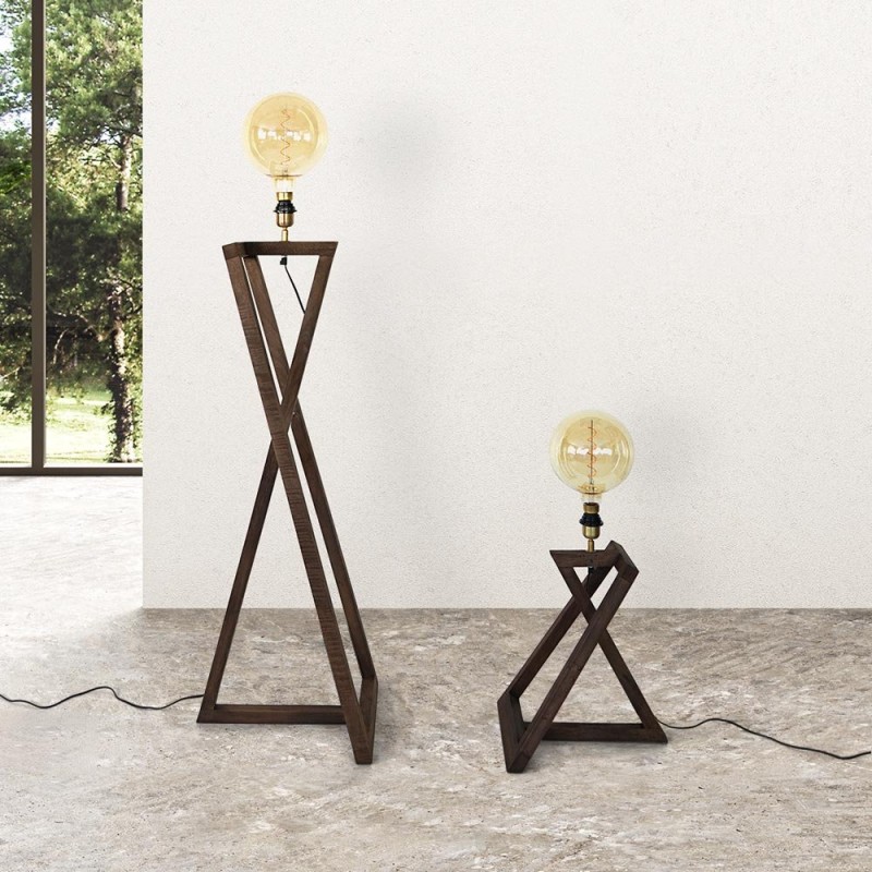 Tafellamp in natuurlijk hout - Kyoto