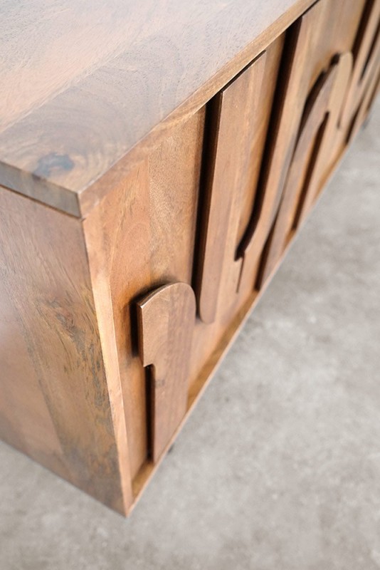 Massief mango dressoir 160 cm - Flow