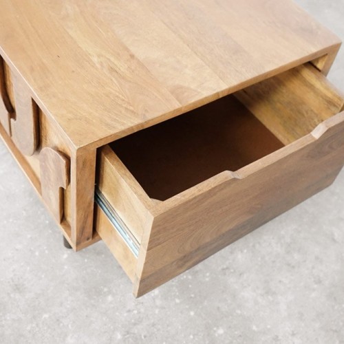 Massieve mango salontafel - Flow