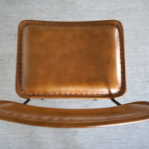 Vintage barstoel leer DESIGN