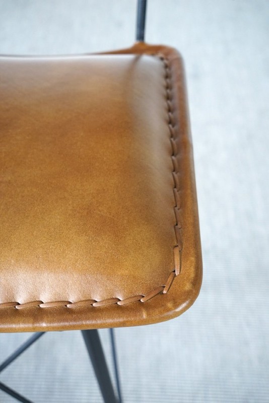 Vintage barstoel leer DESIGN