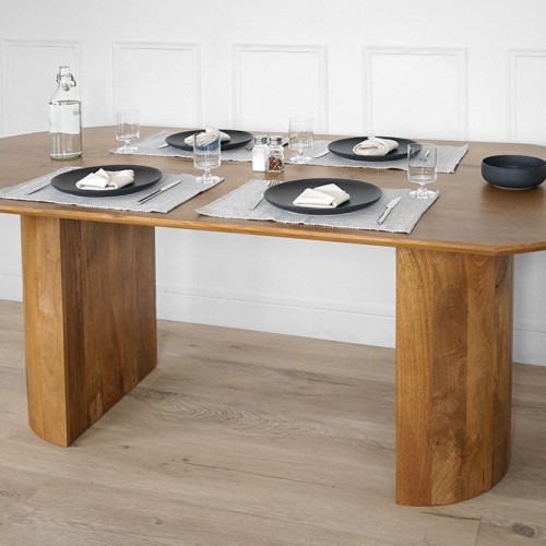 Massief houten tafel, 200 cm - Luna