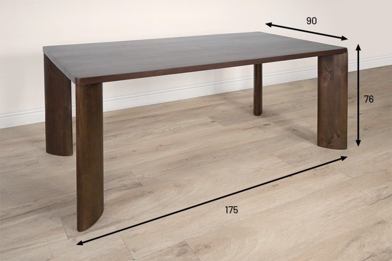 Massief houten eettafel - Solène