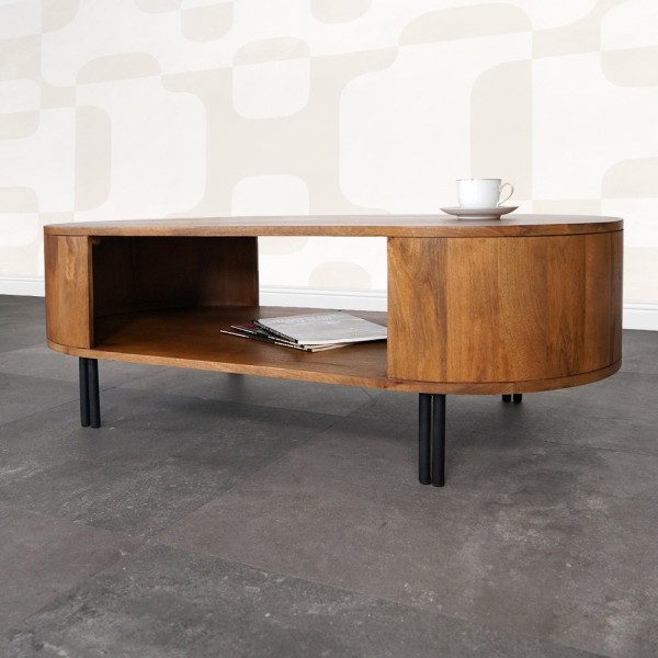 Massief houten salontafel - Delia