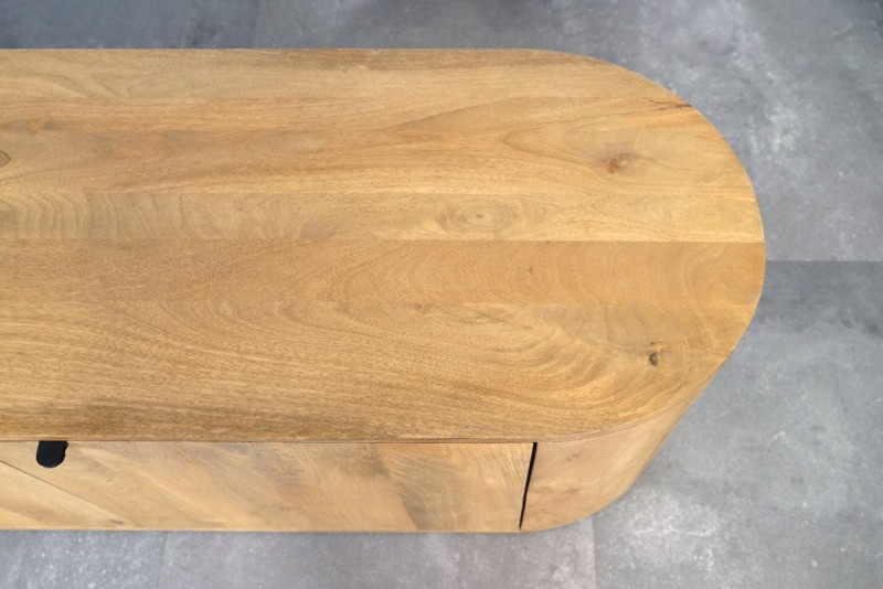 Massief houten TV-meubel 200 cm - Timea