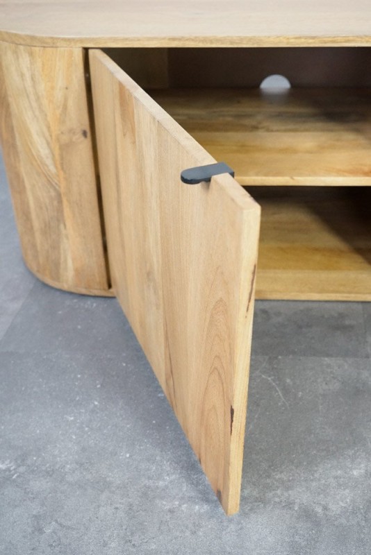 Massief houten TV-meubel 200 cm - Timea
