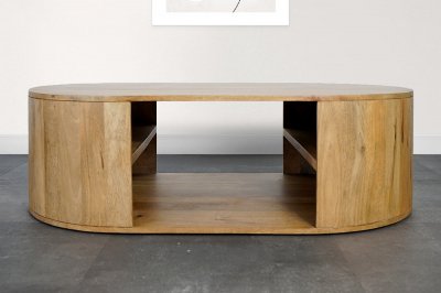 Massief houten salontafel - Timea