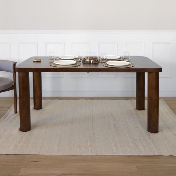 Massief houten eettafel - Cara