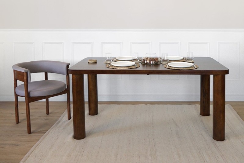 Massief houten eettafel - Cara