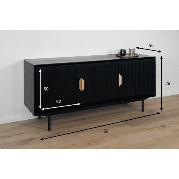 Dressoir van natuurlijk hout - Selena