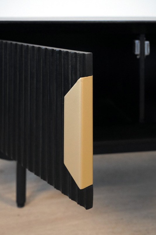 Natuurlijk houten TV-meubel - Selena