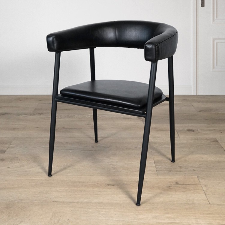 Chaise en cuir  - Kensington