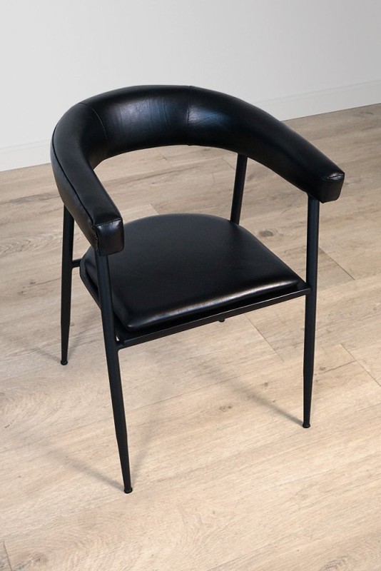 Vintage lederen stoel - Kensington