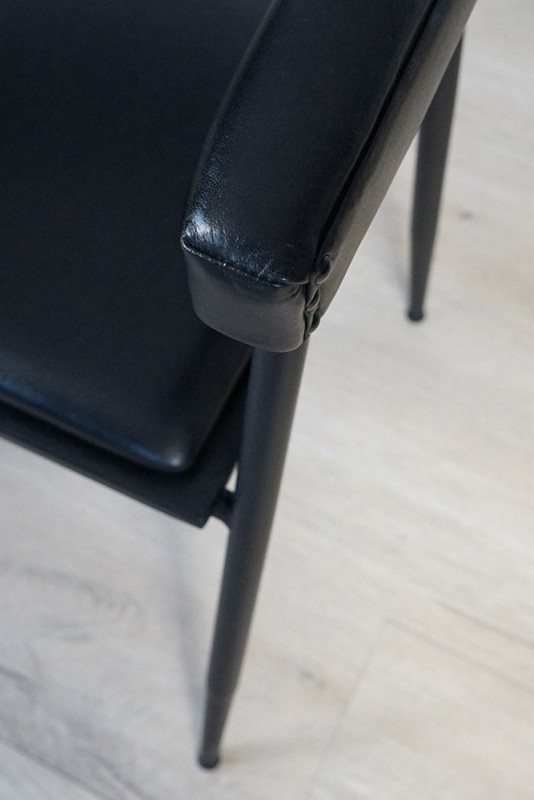 Vintage lederen stoel - Kensington
