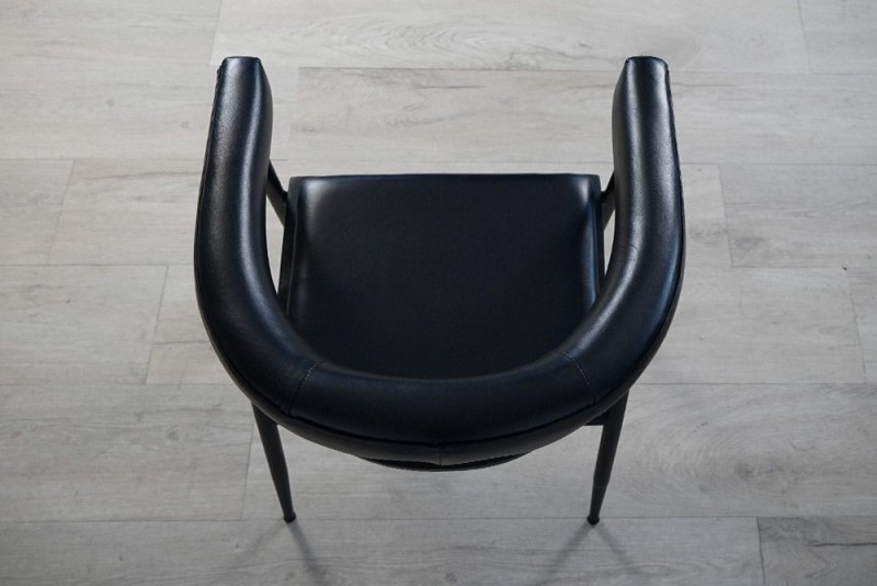 Vintage lederen stoel - Kensington
