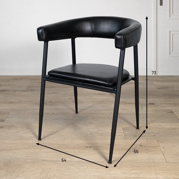 Chaise en cuir  - Kensington