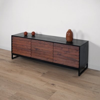TV-meubel 150 cm van natuurlijk hout - Tamara